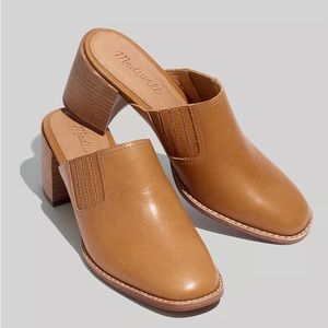 The Carey Mule in Leather - Madewell